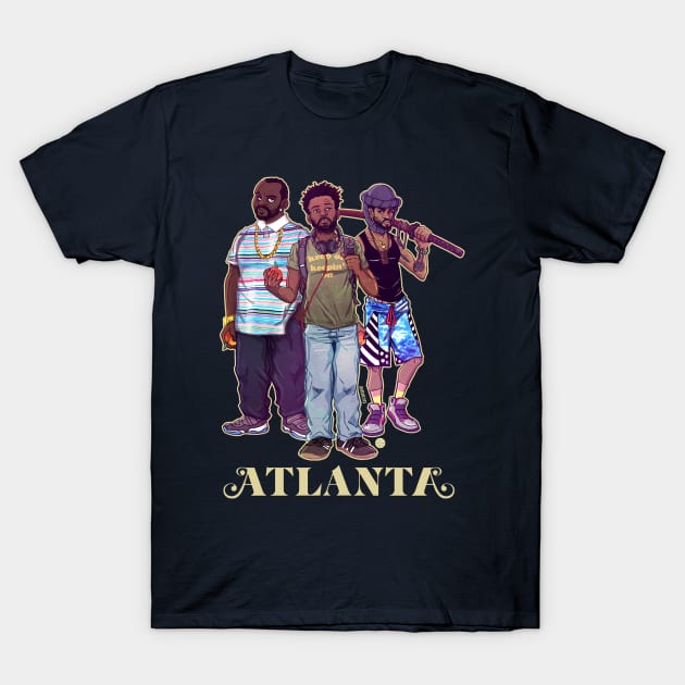 4ever I Love Atlanta T-Shirt by Rikyo